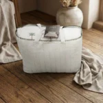Муслінове покривало з наволочками Maison Lux 240x260 см Krem — изображение 5