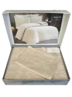 Постільна білизна бамбук Maison D'or Emerald Beige Євро - Зображення 3