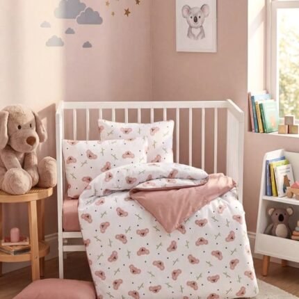 Дитяча постільна білизна з ковдрою в ліжечко Maison D'or Bebico Little Koala Купити