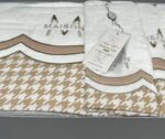 Набір махрових рушників Maison D’or Lowes White-Beige - Зображення 2