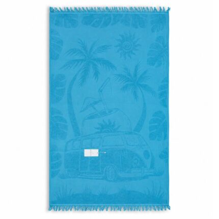 Пляжний рушник Maison Dor Palm Beach 100x200 см Blue купити