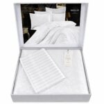 Постільна білизна бамбук Maison D'or Ruby White Євро — изображение 2